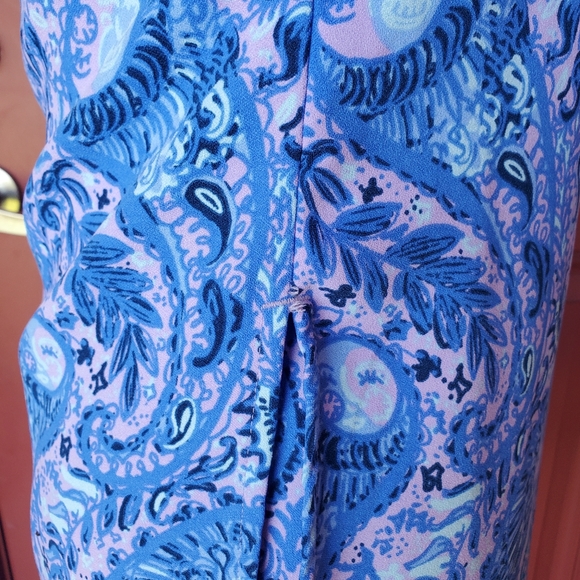 Lilly Pulitzer Donna Romper Iris Purple Size 00 - Picture 6 of 15